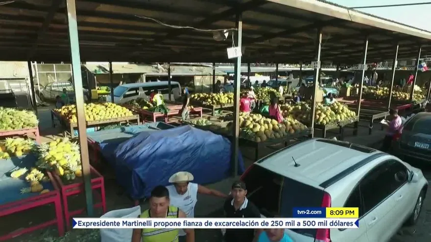 Actual mercado agrícola con planes para proyectos estatales