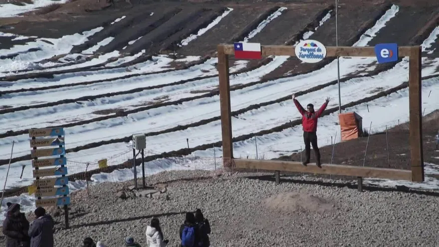 Centros de esquí de Santiago con cada vez menos nieve por el cambio climático