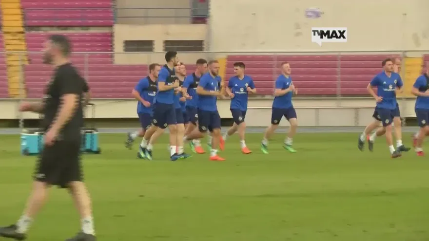 Irlanda del Norte cumplió con su entrenamiento en el Rommel Fernández