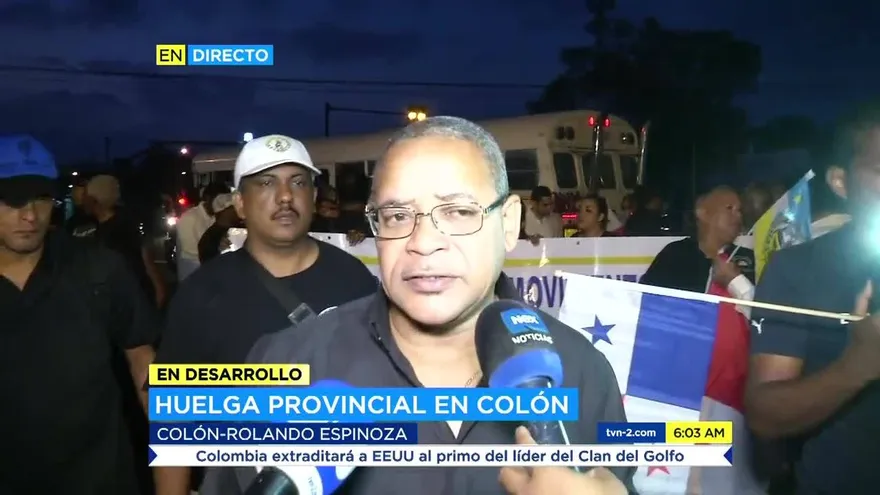 Comienza marcha en Colón