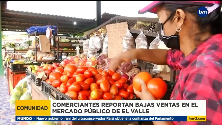 Pérdidas económicas en el mercado público de El Valle