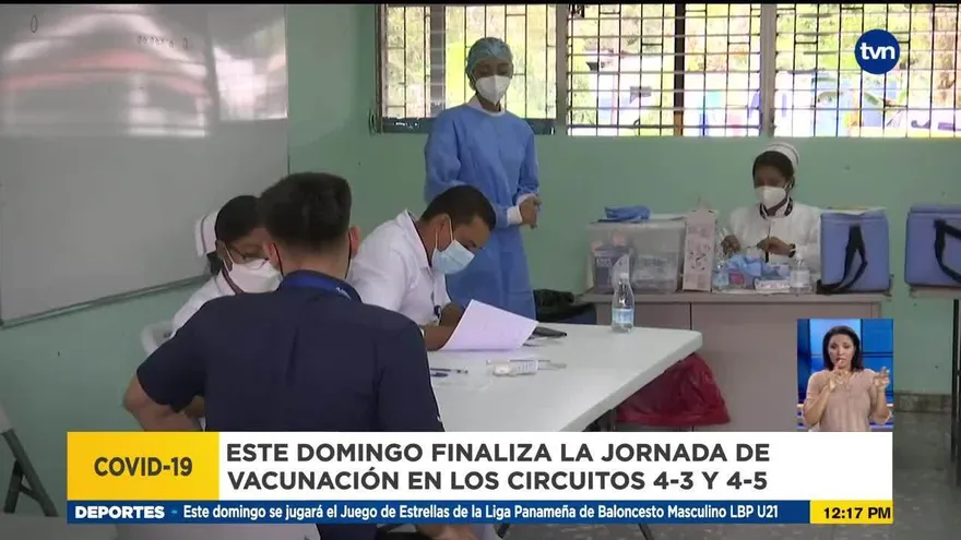 Jóvenes acuden a la vacunación masiva en Chiriquí
