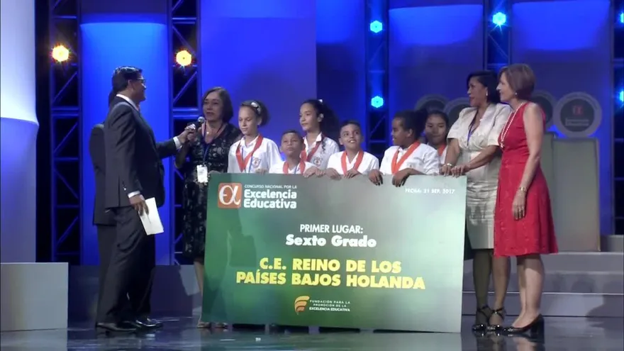 Ganadores del primer lugar del Concurso Excelencia Educativa 2017