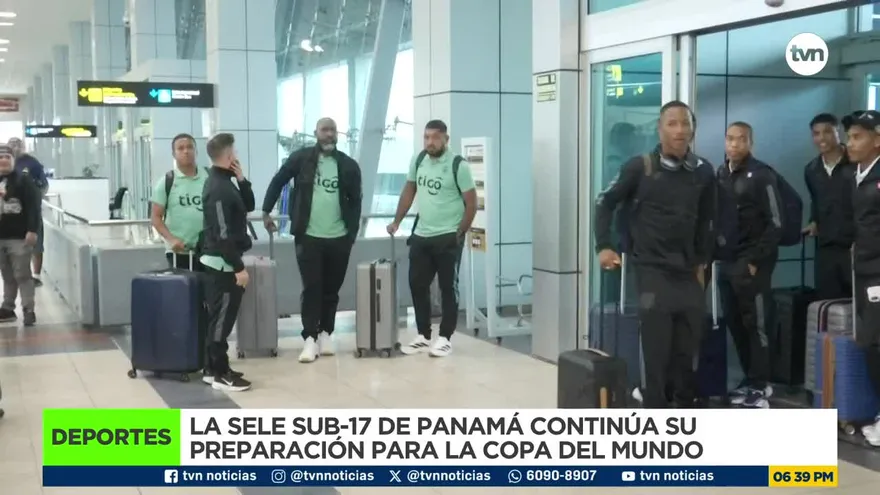 Panamá Sub-17 parte a España para juegos amistosos