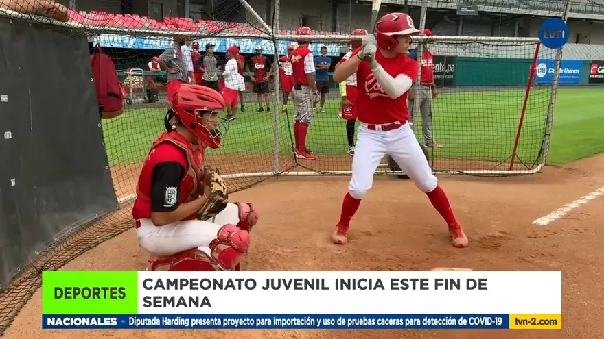 Todo listo para el inicio del Campeonato Nacional de Béisbol Juvenil