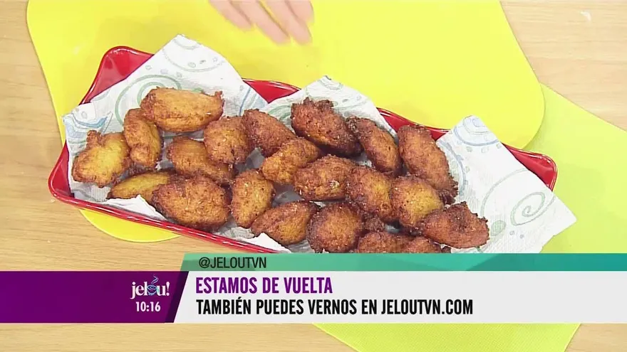 Prepara unas crocantes torrejitas desde tu casa