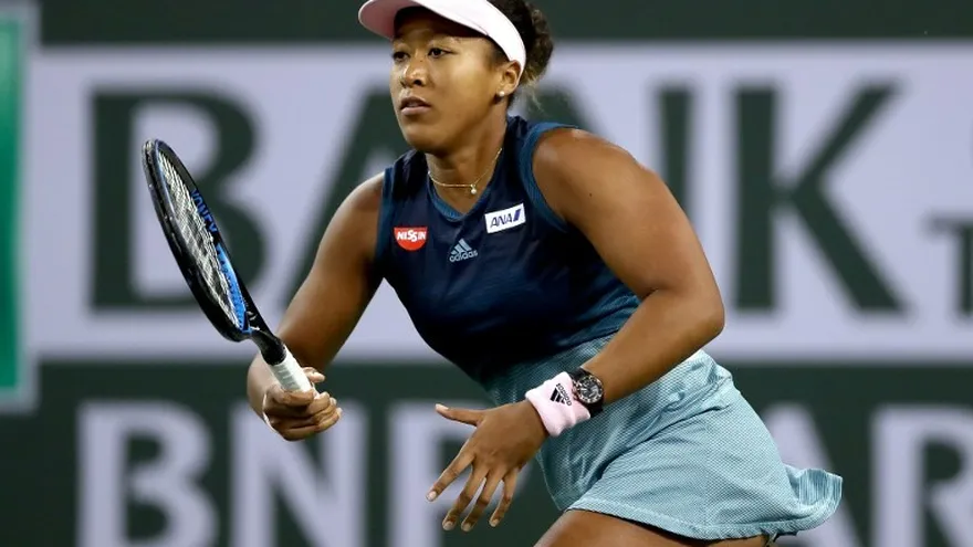 Naomi Osaka en el Indian Wells.