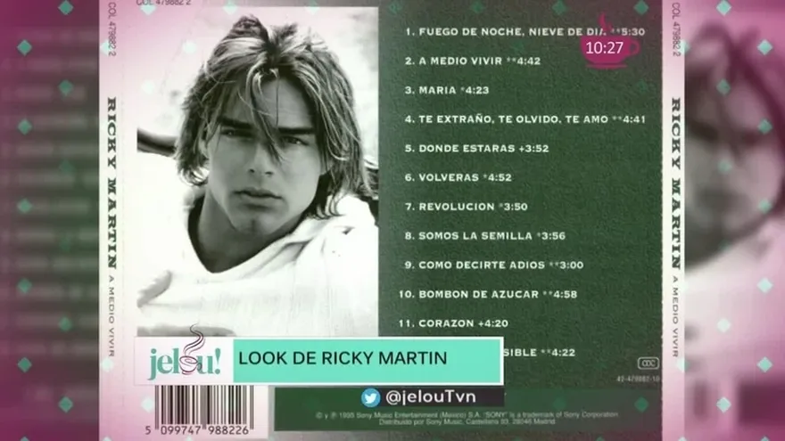 Ricky Martín en estado creativo ¡así lo dice el cantante!