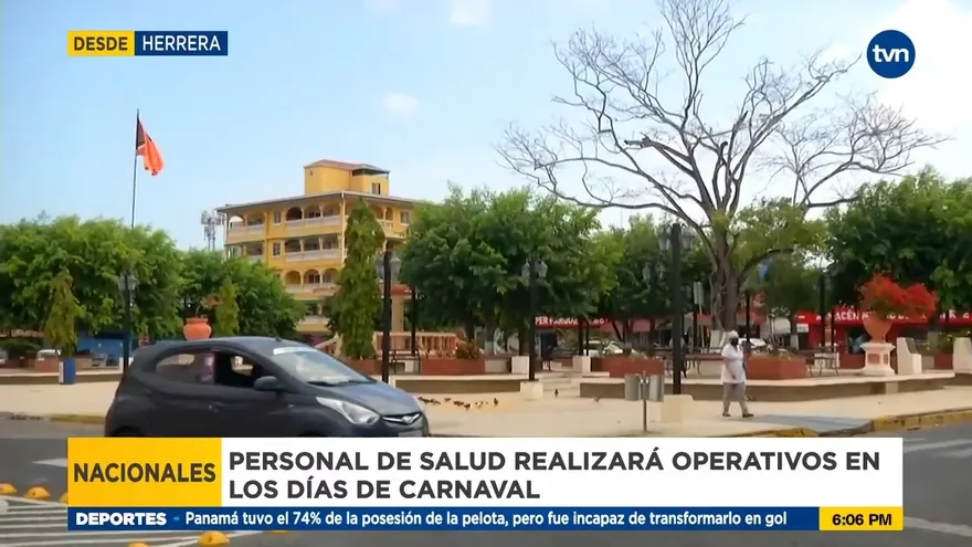 Operativos de Salud en Herrera en días de carnavales