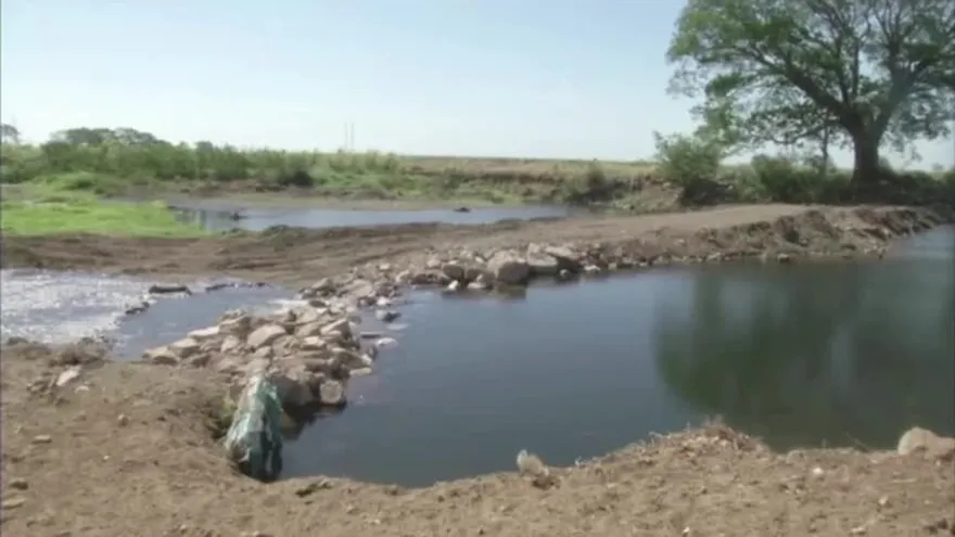 Estragos en ríos por fuertes sequías