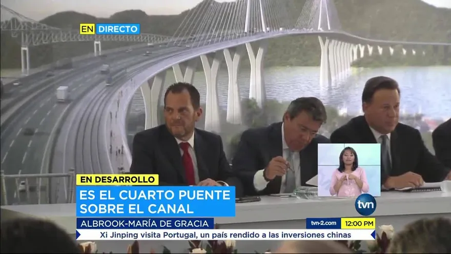Orden de proceder para construcción del cuarto puente sobre el Canal de Panamá
