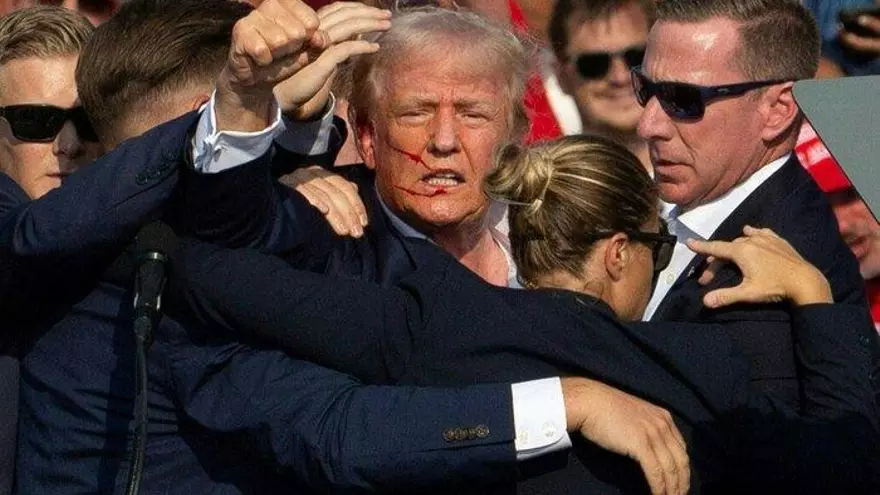 Trump sufrió un atentado durante su campaña electoral en 2024.