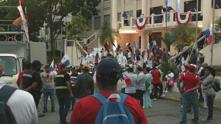 Vigilia en la Corte Suprema Justicia
