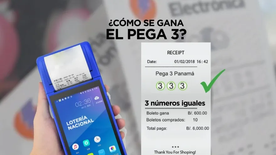 ¿Qué es el Pega 3 de la Lotería Nacional?