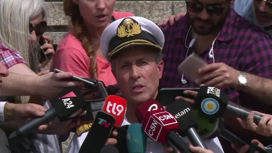 Sin rastros del submarino argentino perdido en el Atlántico