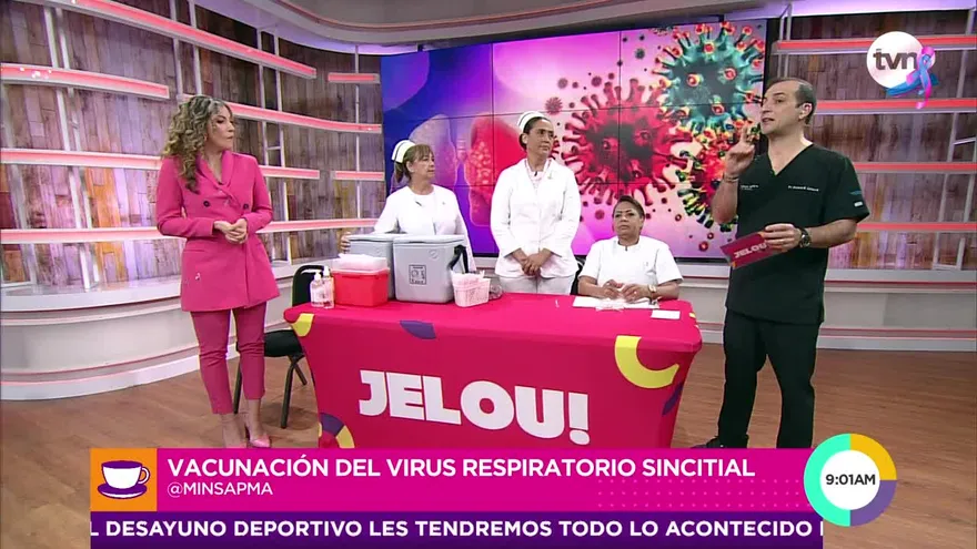 Vacunación del virus respiratorio sincital