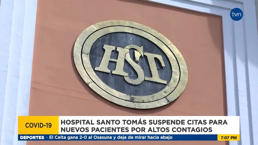 Citas con especialistas en el hospital Santo Tomás están suspendidas