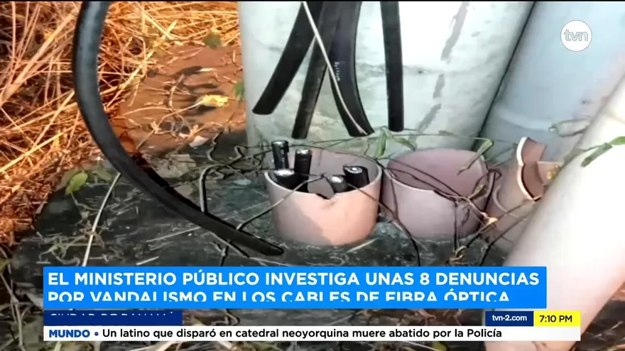 Investigan unas 8 denuncias por vandalismo en los cables de fibra óptica