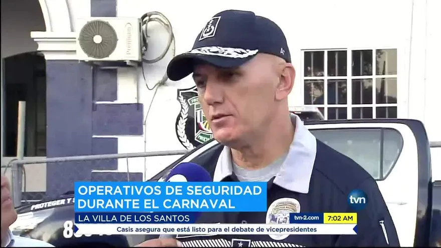 PN brinda reporte sobre operativos de seguridad por carnaval en Azuero