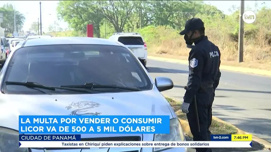 Ley seca en medio de cuarentena por COVID-19