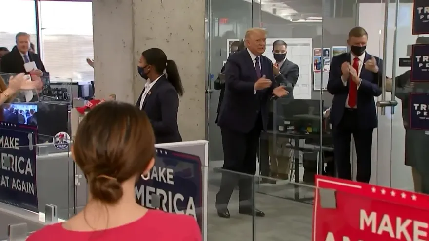 Trump: votantes tienen "derecho a conocer" el ganador el día de la elección