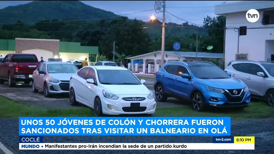 Sancionan a personas que ingresaron a balneario en Olá