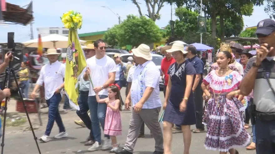 La Chorrera celebró sus 170 años como distrito.