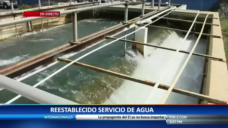 Culminan trabajos de mantenimiento en potabilizadora de Chilibre