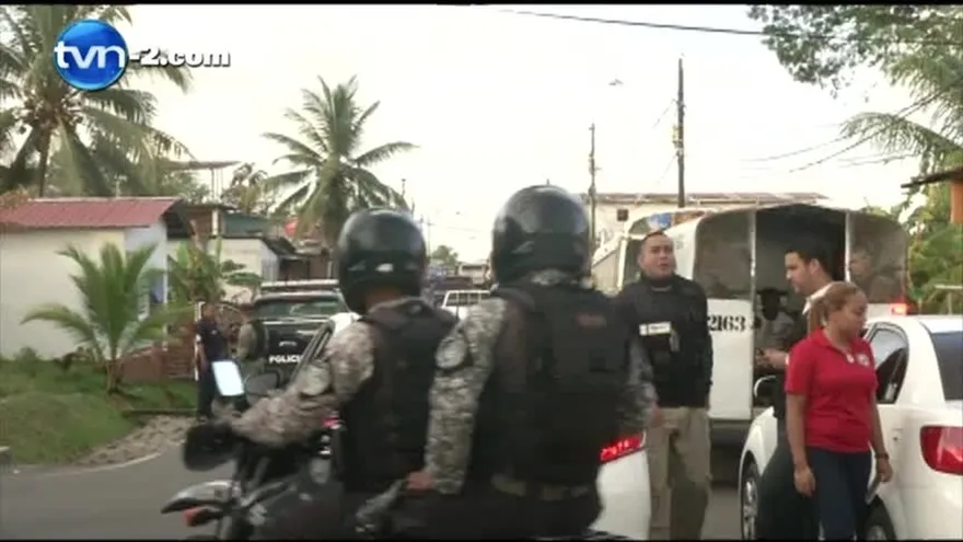 Operativo antipandillas en Colón, hay detenidos
