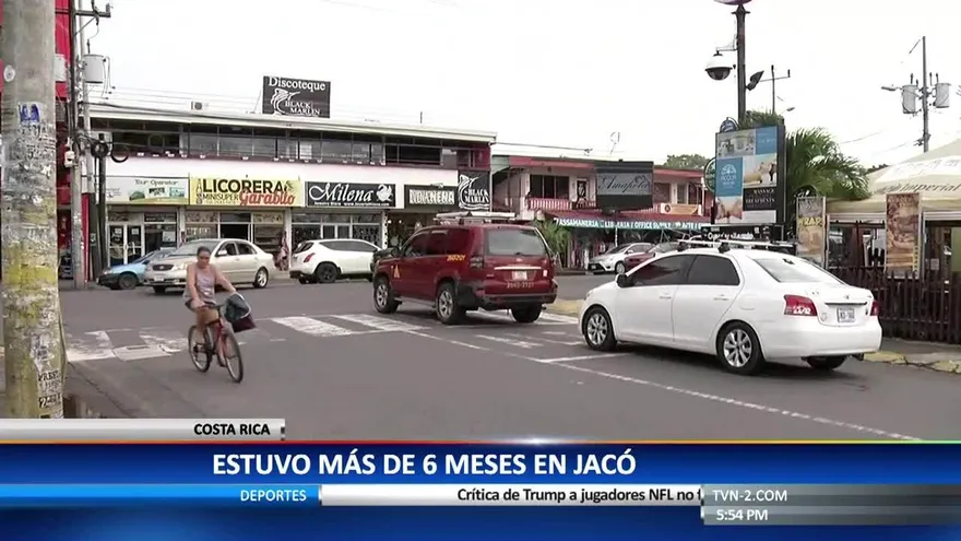 Jacó, la localidad turística en la que Gilberto Ventura se refugió