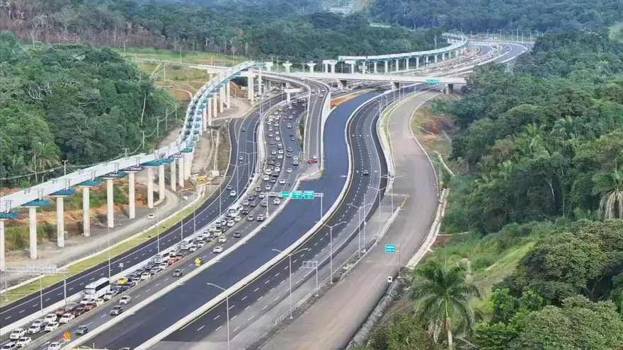Proyecto de ampliación de la carretera Panamericana en Arraiján.