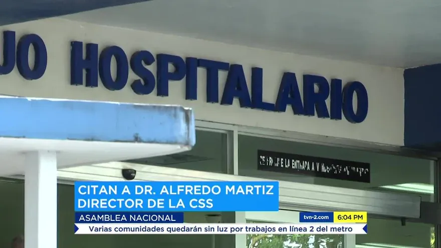 Asamblea cita a Martiz para que responda por falta de medicamentos en la CSS