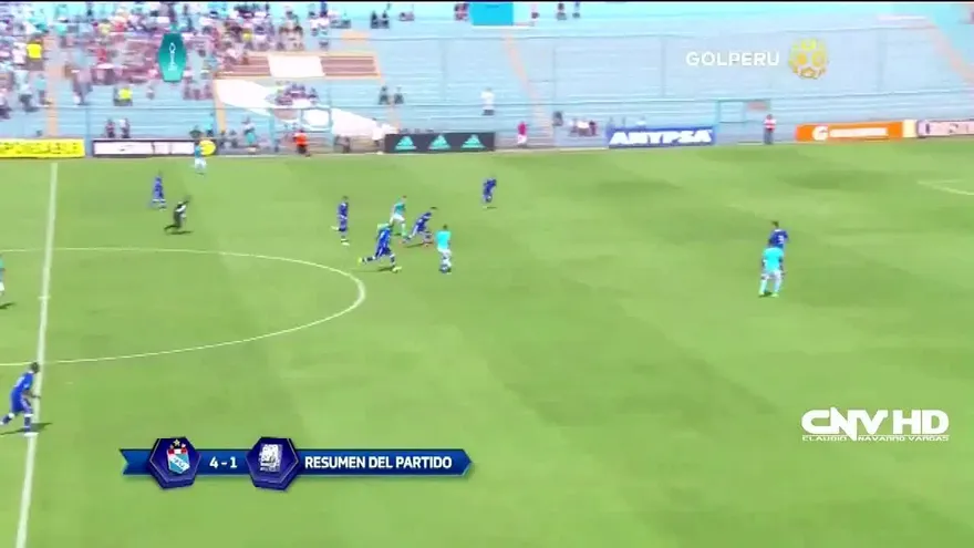 Gol de Rolando Blackburn con Sporting Cristal