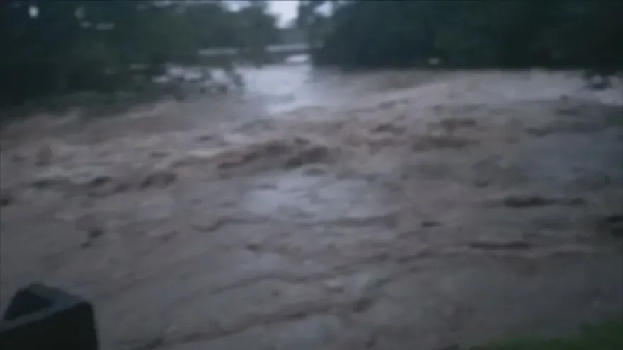Desbordamiento de río en Chiriquí