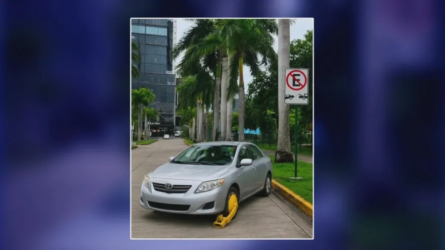 Así funcionará el plan piloto de la Alcaldía de Panamá para colocar "botas" a autos mal estacionados