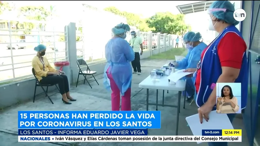 Incrementa número de casos y muertos por COVID-19 en Los Santos