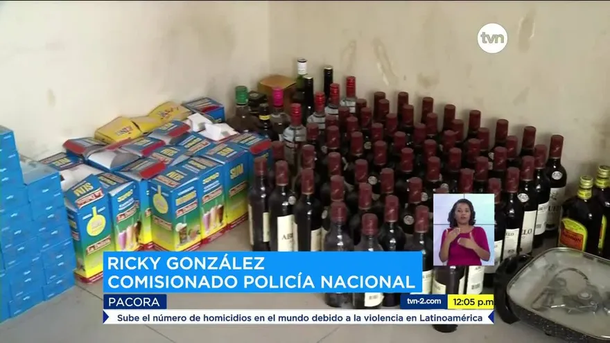 Brindan detalles sobre decomiso de artículos en La Joya