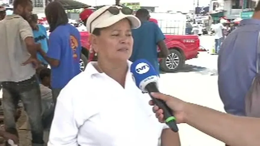 Panameña apoya a los africanos