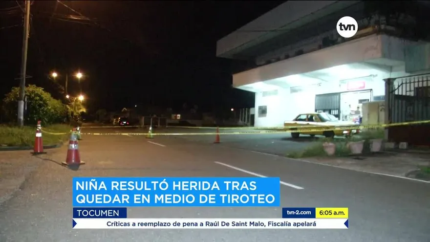 Menor herida en medio de balacera en Tocumen
