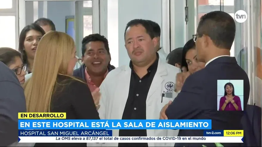 Personal médico del San Miguel Arcángel inicia primer día de paro