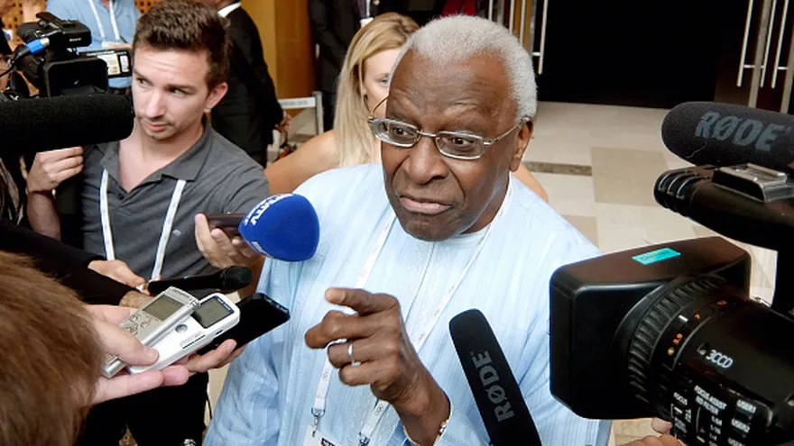 Lamine Diack.