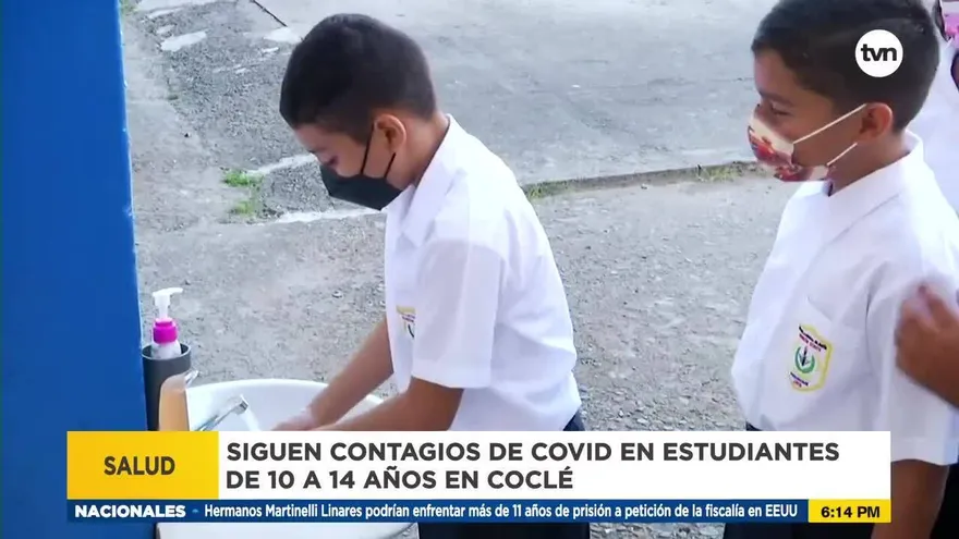 Más de 220 casos activos de COVID-19 entre escolares y docentes en Coclé