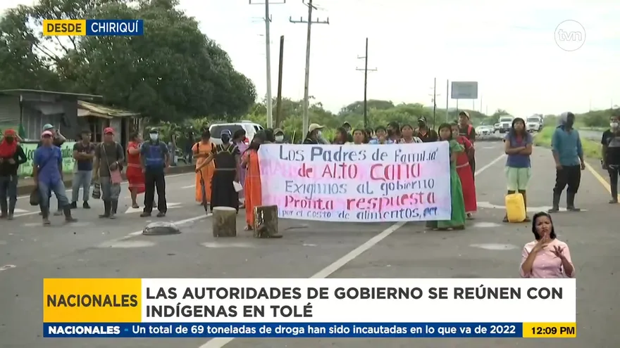 Indígenas en Chiriquí a la expectativa de reunión