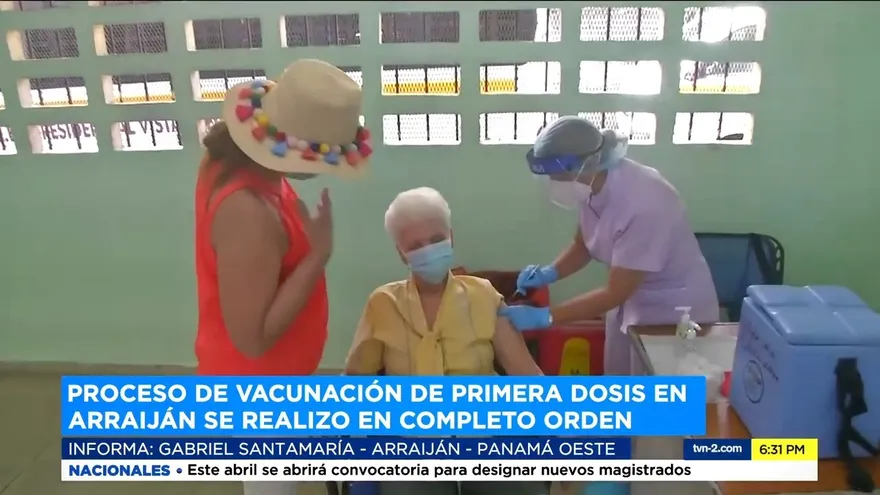 ¿Cómo fue la vacunación el distrito de Arraiján?