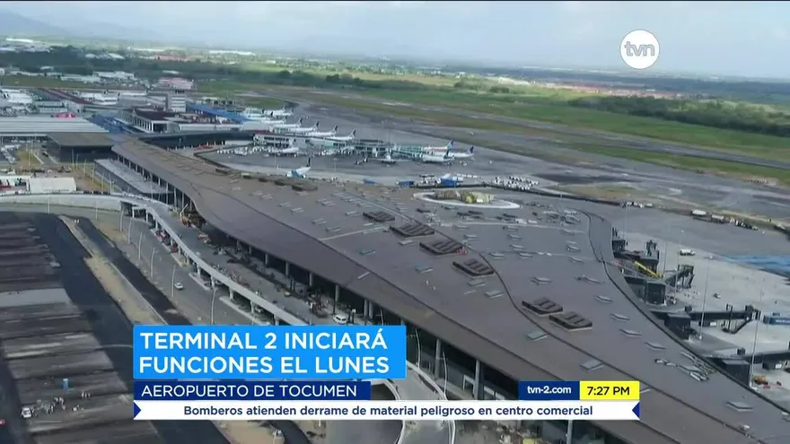 Terminal 2 de Tocumen iniciará operaciones el próximo lunes