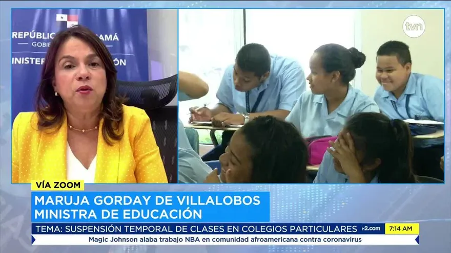 Ministra de Educación analiza decisión de suspender temporalmente clases en colegios particulares