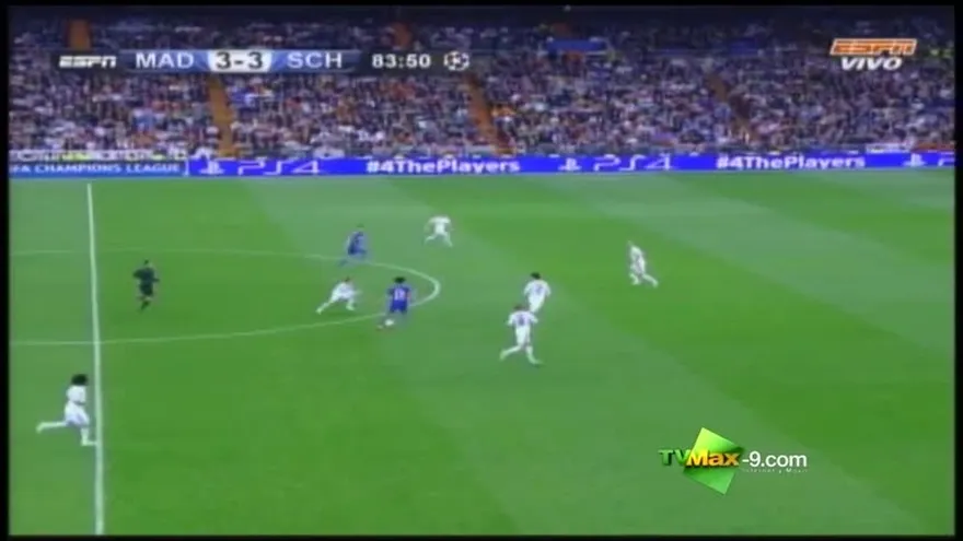 Gol de Huntelaar Min 84 - Real Madrid 3-4 Schalke