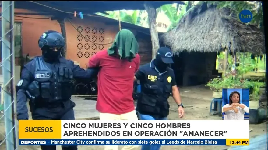 Aprehenden a 10 personas en Chiriquí por delito de extorsión