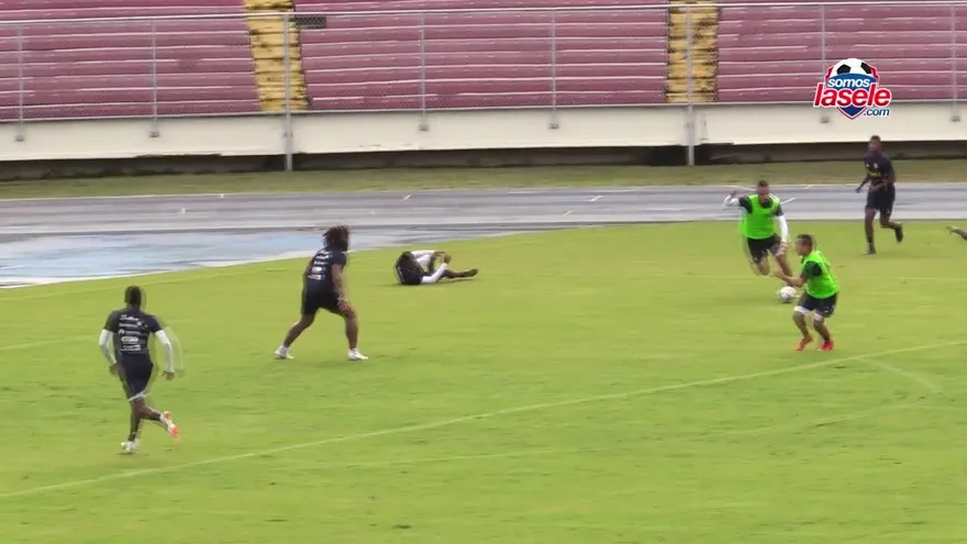 Francisco Palacios, con gran jugada en los entrenamientos de Panamá