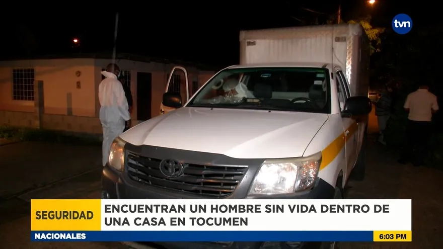 Encuentran muerta a una persona en Tocumen